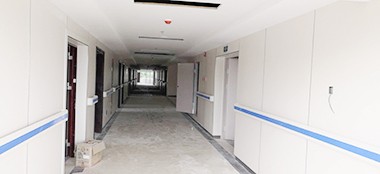 树脂抗菌防撞板免漆装 工期减半效果拉满