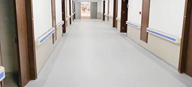 医院走廊能不能直接铺贴防火阻燃树脂板