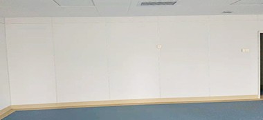 医院康复区环保树脂板柔和抗撞，抗菌设计助康复​